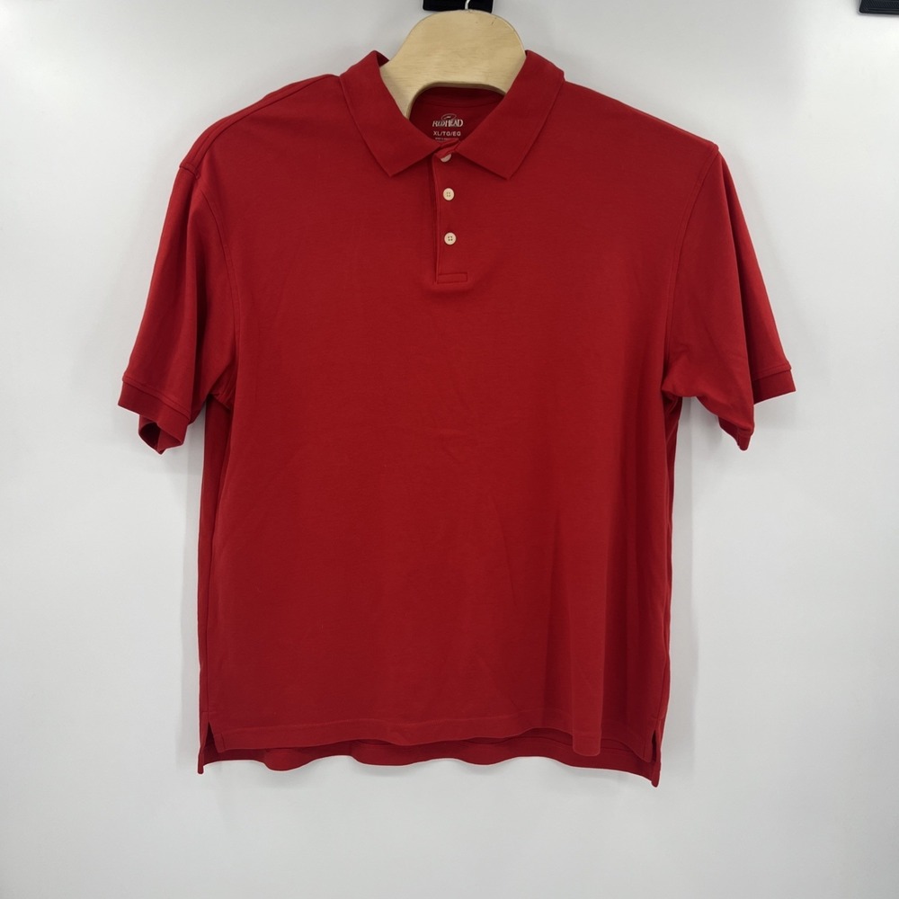 RedHead Polo Type Red Shirt Size XL‎